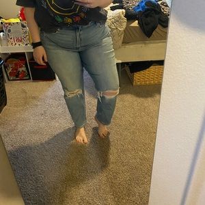 American Eagle Curvy Mom Jeans